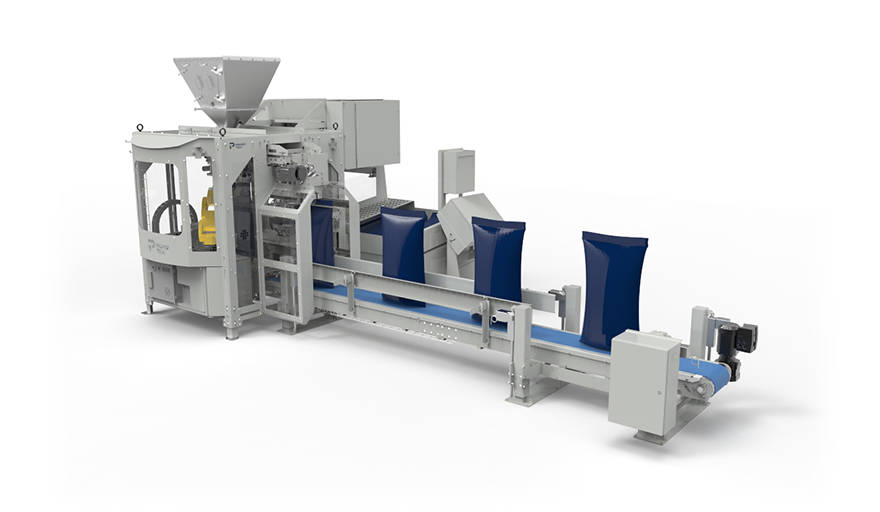 Open-mouth bagging machine