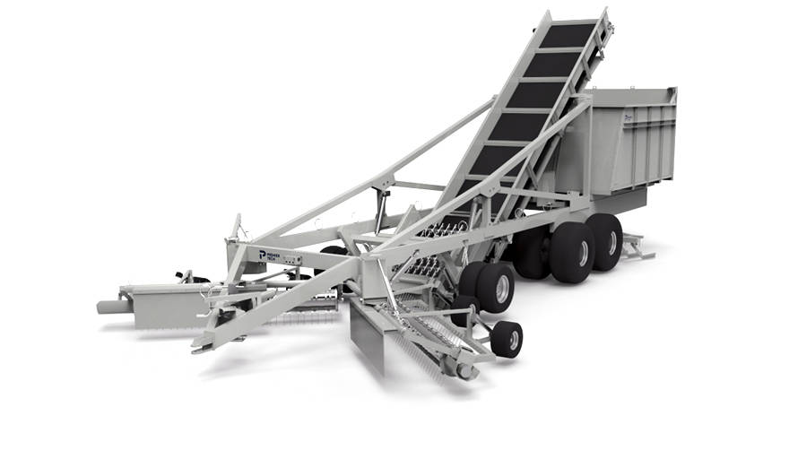 Root and stump picker