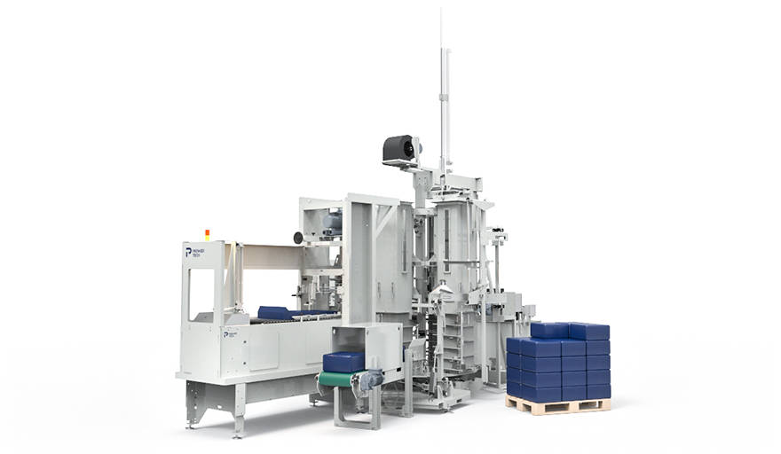Four-station baler