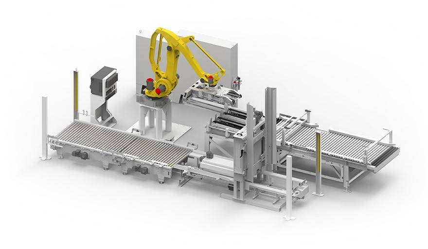 Robot paletizador de uso rudo