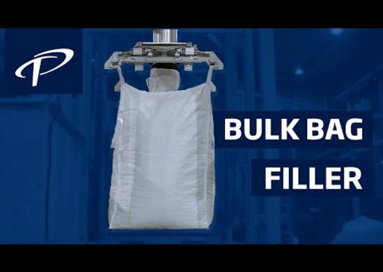 Video thumbnail bulk bag filler Premier Tech