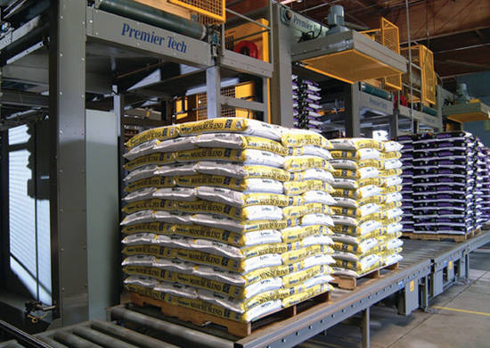 Bag palletizer