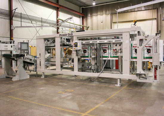 From fill and seal bagging machine