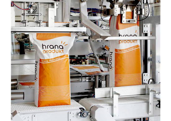 Open-mouth bagging machine Open-mouth bagging machine