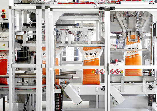 Open-mouth bagging machine Open-mouth bagging machine