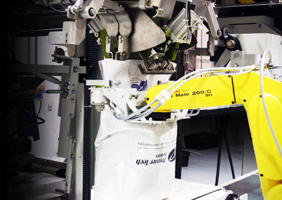 Fully automatic open-mouth bagger