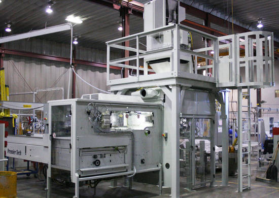 Bag filling machine