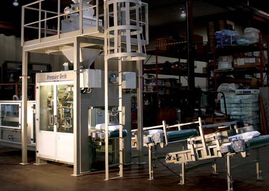 Bag filling machine