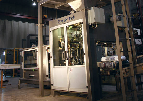 Bag filling machine